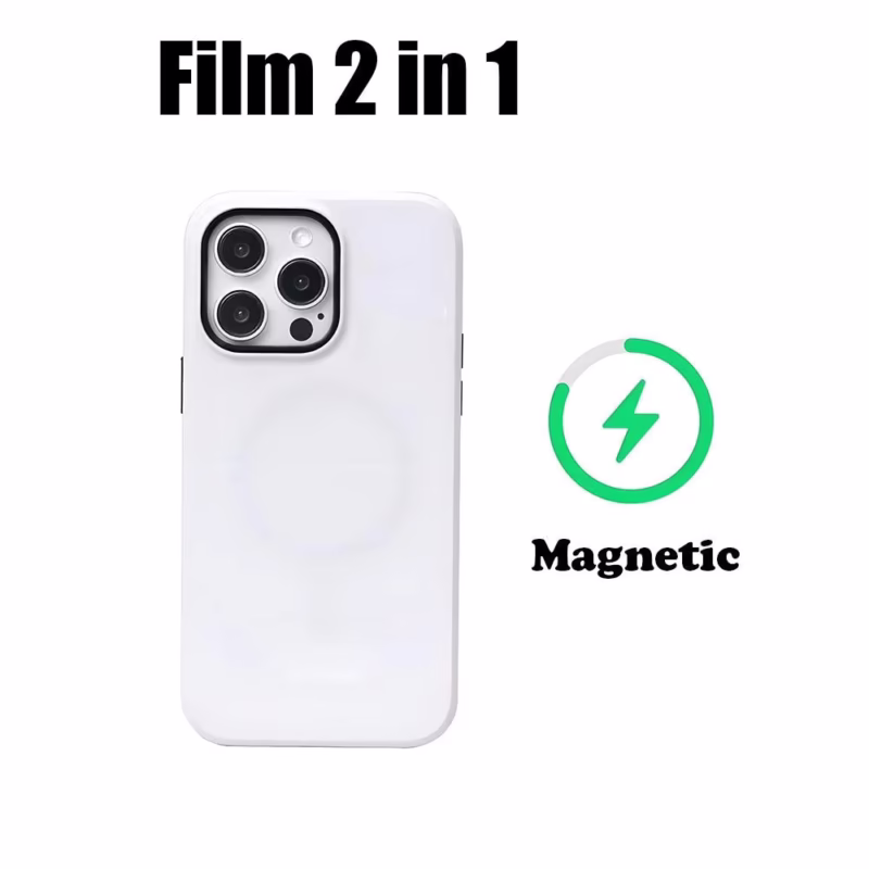 Adorable H-HIRONOS Boy Phone Case with Glossy Film Hard PC Cover for iPhone 16-15-14-13-12-11 Pro Max X XR XSMax 7/8 Plus