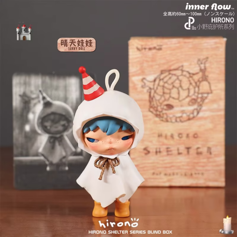 Anime Action Figure Surprise Mystery Box Dolls Girls' Present: Original Hirono Shelter Series Blind Random Box Toys