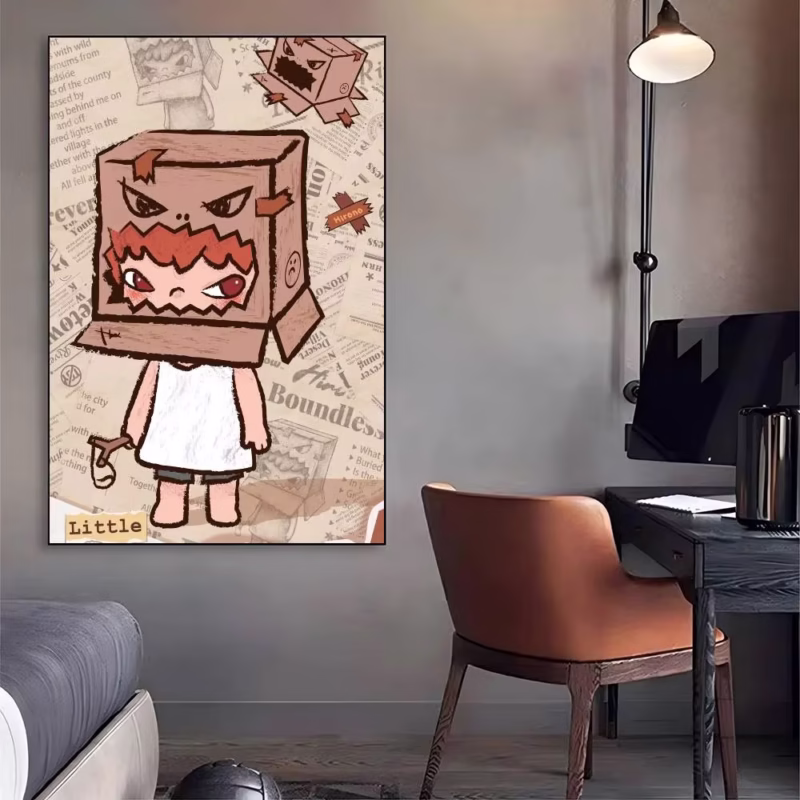 One HIRONO high-quality poster and print Home Bar Cafe Decor Aesthetic Art Wall Painting in a Vintage Room - Image 4
