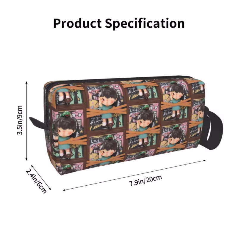 Hirono Observing Pencil Case as a Present for Boys and Girls Women's Cosmetics Travel Organizer Pouch Pen Box Pencil Bag Stationery Supplies - Image 3
