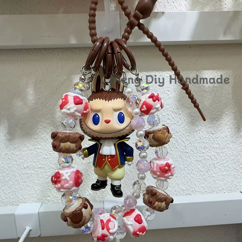 Mystery Blind Box Amusement Park Collection Series Diy Action Figures Bag Pendant Fashion Toy Adorable Doll Hirono Skullpanda Present