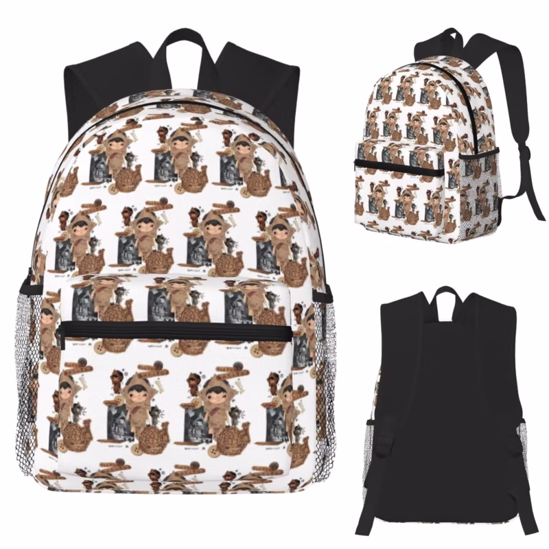 Hirono Observing a Student's School Bag and Backpack Boys' and girls' fashionable bookbags, shoulder bags, and hiking travel daypacks