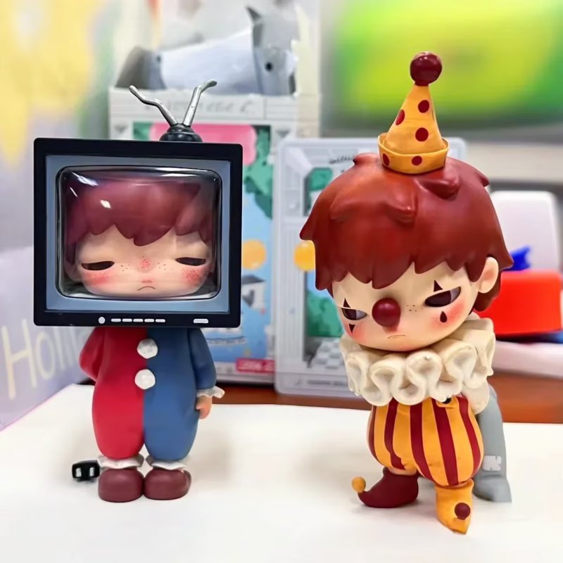 Exclusive Figure SP of Hirono Congregating at Pop Land Amusement Park Miniatures of Hirono Sad Clowns Innovative Art-Toy Décor - Image 2