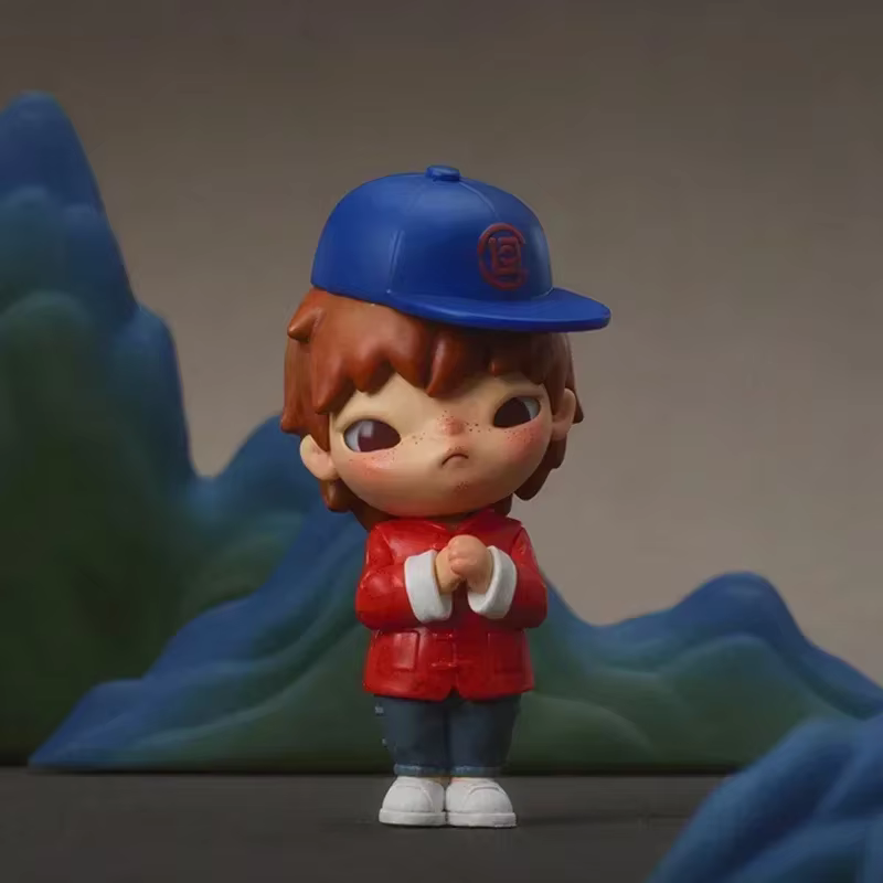 Adorable Hirono x CLOT Series Original Blind Box Mystery Box Guess Bag Toys Doll Adorable Anime Figure Desktop Ornaments Collection Gift