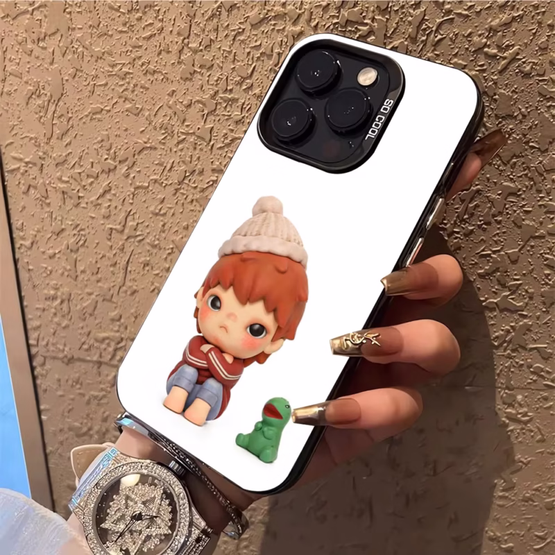 Hirono Phone Cover  Shockproof Cover for iPhone 14-16-15-11-12-13 Pro Max Mini Plus Phone Case - Image 2
