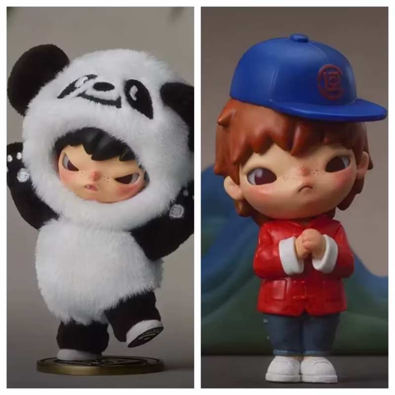 Blind Box Toys from the Hirono x CLOT Series Cute Doll Anime Figure Home Model for Girls' Gift: Kawaii Surprise Guess Bag